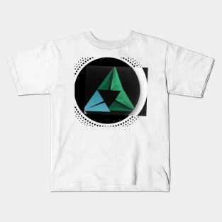 Triforce painting solutions brand logo sticker Kids T-Shirt